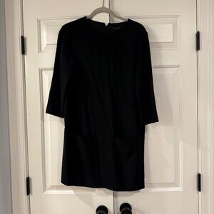 The Row Black Mini Dress